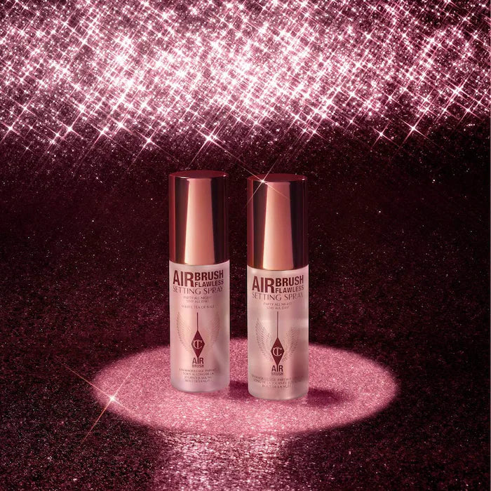 Mini Airbrush Flawless Setting Spray Duo Set