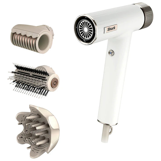 SpeedStyle™ RapidGloss™ Finisher and High-Velocity Hair Dryer for Curly and Coily Hair