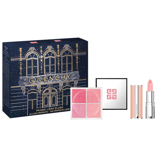 The Prisme Libre Blush & Perfecto Mini Lip Balm Set