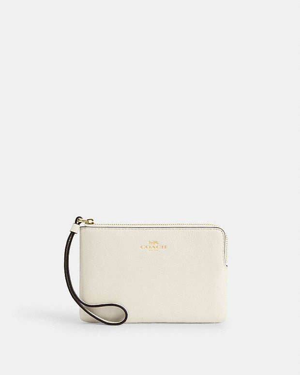 Corner Zip Wristlet