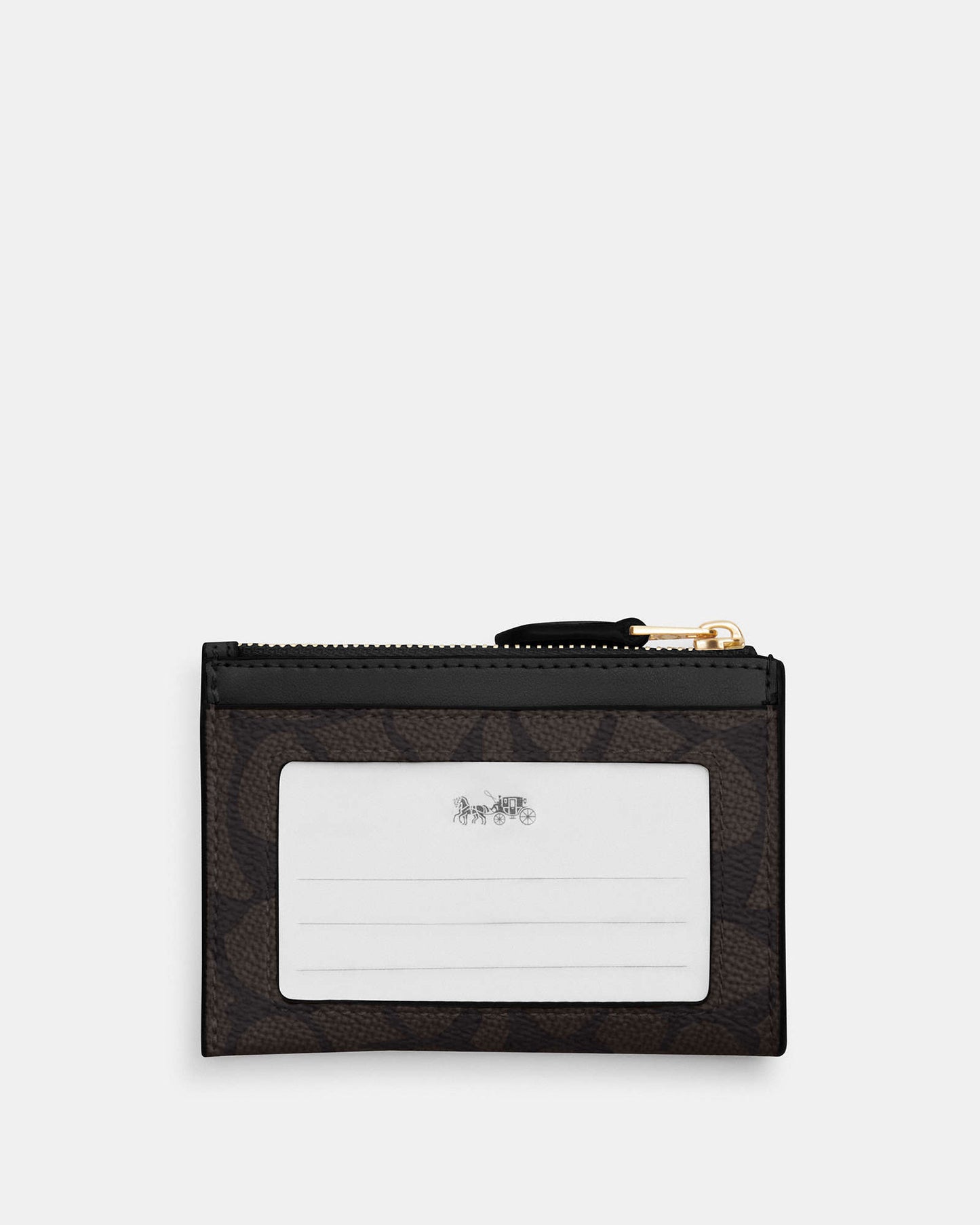 Mini Skinny Id Case In Signature Canvas