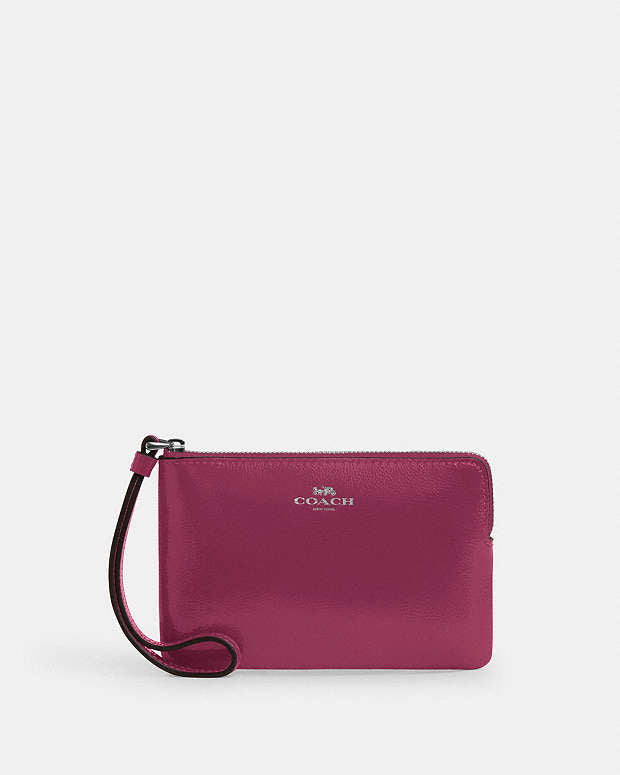 Corner Zip Wristlet